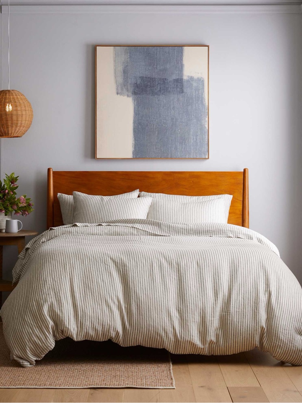 NWOT Quince European Linen Duvet Cover Set